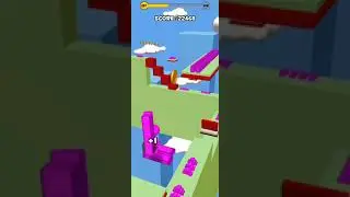 Stair Run Level 137 #gameplay #jetball game of video running games #stairrun