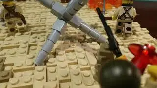 Utah beach landing WWII mini moc
