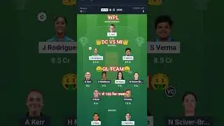 WPL DC vs MI Match Prediction Today 🔥 | Dream11 + Winning Tips #DCvsMI #FantasyCricket #WPL
