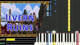 Piano - SNES Ys III Wanderers from Ys - Ilvern Ruins