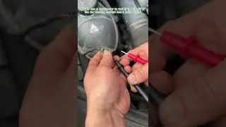 Here's how to use a multimeter to test if the circuit of the car heating system has a pulse signal: