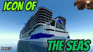 Icon of the seas the largest cruise ship in the world #minecraft