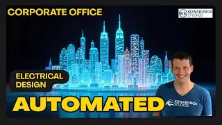 Electrical Revit Automation Completes Office Building Layout in Minutes
