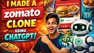 Zomato Clone with only html and css Using ChatGPT | Build a Food search to real Zomato Website.