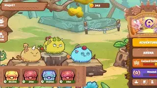 Aqua Plant Beast Arena Gameplay - Axienfinity Cursed Coliseum / Lunacian Leaks