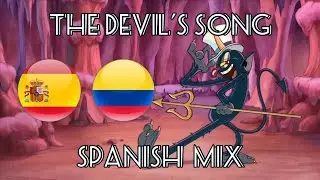 The Cuphead Show! | The Devil's Song - Spanish Mix 🇪🇸🇨🇴