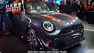 約翰強化敞篷 更迷你-2026 Mini Cabrio John Cooper Works【2026台北新車暨新能源車大展】