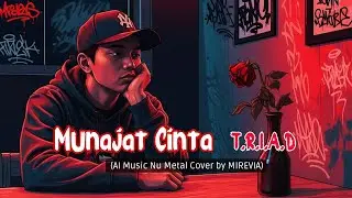 Munajat Cinta - T.R.I.A.D  | Mirevia Nu Metal Style Version (Cover Music AI)