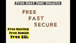 Free Domain and Hosting | Host your website free with custom domain | 2020