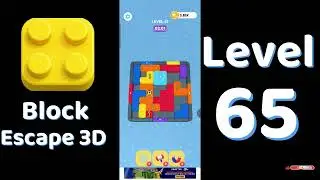 Block Escape 3D Level 65 Walkthrough 🧱🚪 | Easy Puzzle Escape Solution | Go Answer