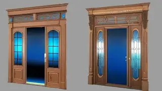 Wooden Big 23 Door Design 2026 I Wood Big 23 Door Photo 2026