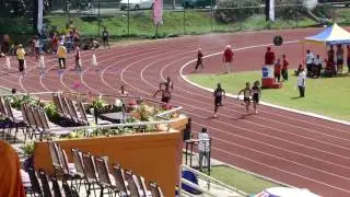 Pahang Open 2010 - Poh Seng Song 10.91s and Lee Cheng Wei 11.06s (100m men's heats)