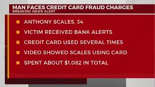 Man faces credit card fraud charges
