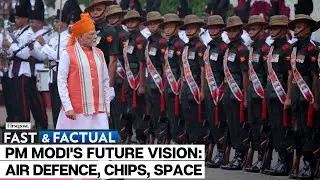 Fast and Factual LIVE: PM Modi&rsquo;s Independence Day Speech: Focus on Defence, Chips & Space Station