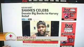 Celebrities Donating to Hurricane Harvey
