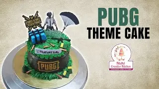 PUBG Theme Cake | Amazing Gaming | 3D Cake Design | Nidhi Creative Kitchen