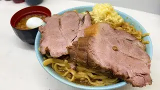 チャーシューがすごい二郎系ラーメン【俺の生きる道 柏店】