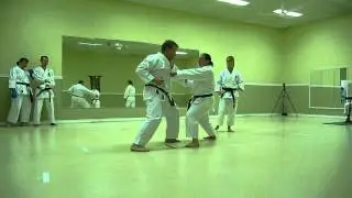 Women in Karate: IKD Shotokan Karate black belt test (for Sandan), Heian Sandan Bunkai | May 2012