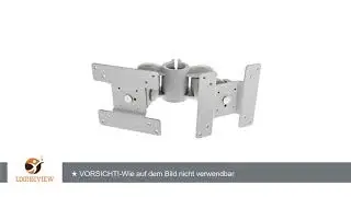 LINDY 40694 &ndash; Modularer LCD-Dual-Monitorarm, R&uuml;cken an R&uuml;cken &ndash; Modulares Halterungssystem f&uuml;r