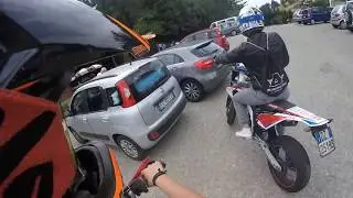 Honda Cr 125 and Fantic Caballero 125 