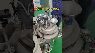 How to make the dynamite sauce wiyh mayonnaise making machine #mayonnaisemixermachine