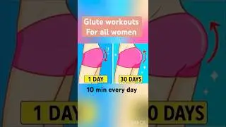 Pilates Glutes Workout for Beginners - 10 Minutes No Equipment🤍