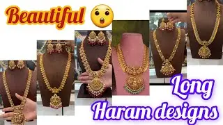 stunning long haram designs|latest haram designs |gold long haram designs with weight,#viralvideo