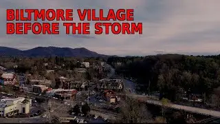 Asheville NC&rsquo;s Biltmore Village From Above  Drone Footage Before Hurricane Helene