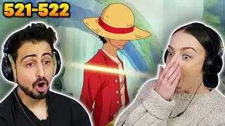 THAT'S SLOW?! LUFFY DESTROYS THE PACIFISTAS! *ONE PIECE* Episodes 521 & 522 REACTIONS!