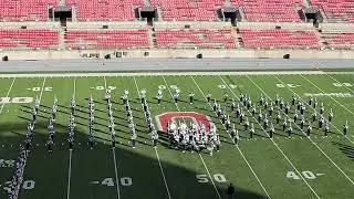 West Geauga Marching Band at OSU 11 Oct. 2025