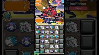 A seal, a whale and a sealion wailed on Meowly Cyrus 🙀 Incineroar Level 99 Itemless #shorts