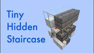 Tiny Hidden Staircase | World's Smallest (Tie), Fast, Synchronized, Inexpensive