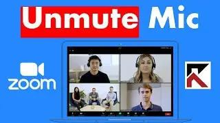 How To Unmute Microphone On ZOOM