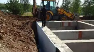 Строительство фундамента