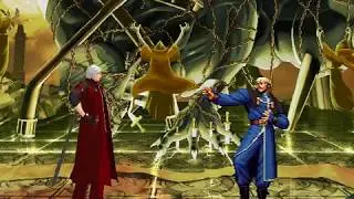 [KOF MUGEN] Dante DMC4 VS Goenitz & Angela (TURNS)