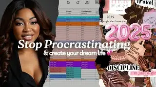 How To Stop Procrastinating and Create Your Dream Life | Productivity & Motivation Hacks