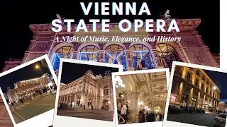 ✨ Vienna State Opera – A Night of Music, Elegance, and History!#ViennaStateOpera #ViennaTravel
