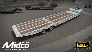 Landoll 930 Trailer - Hydraulic Traveling Tail Trailer