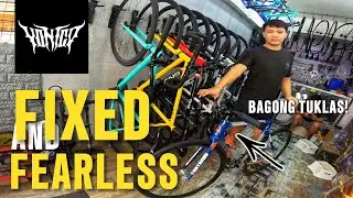 FIXED GEAR DREAMS BUILT HERE! FROM FRAMES TO HUBS, GRABE ANG MURA LANG PALA DITO 🚴✨ vol.403