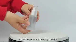 glass pump bottle 39