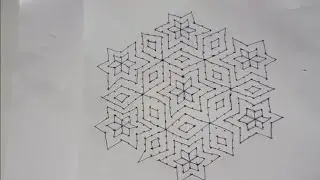 Rangoli 23*12 dots 