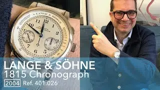 🔵 Lange & Söhne 1815 Chronograph Ref. 401026 (S1E34) - L'avis de François-Xavier avec cette montre