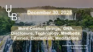 More Cosmic Beings, DNA, Disclosure, Technology, Medbeds, Fairies, Elementals, Meditation