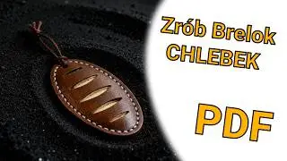 Jak zrobić skórzany breloczek krok po kroku - szablon PDF