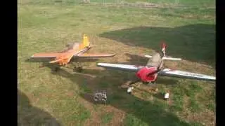 PeakModel Sbach 342 DLE30 25% orange 3