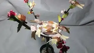 DIY Bird Nest Using Paper, Pulun & Peanut Shells | Easy Handmade Craft Idea