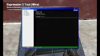Туториал по Wiremod: Азы Expression 2. Часть 1