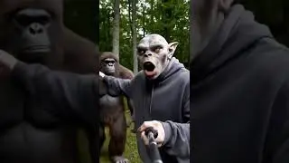 Met the homie #bigfoot today #skinwalker #ai #vlog #shorts #skinsam