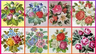 Very Beautiful & Stunning Cross stitch patterns ideas