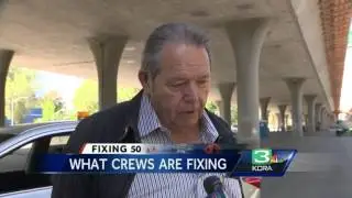 Why are repairs needed on Highway 50?